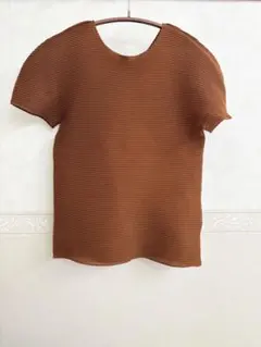 issey miyake me ストレッチプリーツ　ライトブラウンのサムネイル