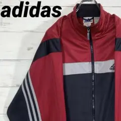 《ビッグサイズ》adidas☆アディダス☆XL☆バックロゴ刺繍☆太アーム☆古タグ