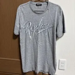 REPLAY Tシャツ グレー ロゴプリントのサムネイル