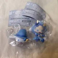 【あいこ・シナモロールセット】おジャ魔女×サンリオコラボマスコット1