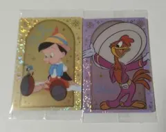 ディズニー　ウエハース　2枚セット