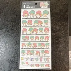 リトルツインスターズ 4サイズステッカー