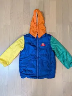 ほぼ新品　ホットビスケッツ ミキハウス 中綿ジャンパー 110 防寒 アウター