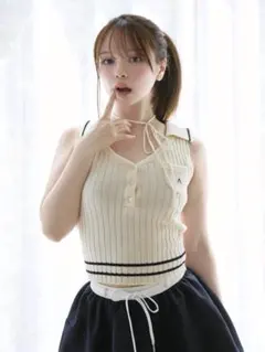andmary Ami line tops ivory - メルカリ