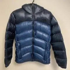 THE NORTH FACE フード付きダウンジャケット L ネイビー