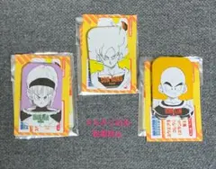 ドラゴンボール　スクエア缶バッジコレクション　孫悟空　ブルマ　クリリン　3種