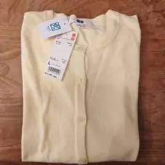 【新品】　ユニクロ　UVカットクルーネックカーディガン