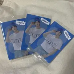 TWS バンダイ ウエハース シニュ 3枚セット ステッカー シール