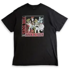 【希少】L トイストーリー4 Tシャツ ビンテージ風 ブラック 黒 ディズニー