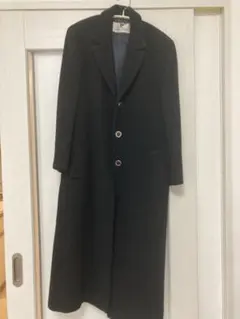 ロングコート 毛85% ナイロン15%