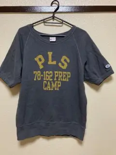 champion ヴィンテージ風 ロゴ スエット Tシャツ