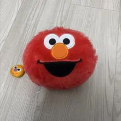 セサミストリート エルモ フェイスポーチ