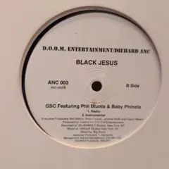 BLACK JESUS GSC 12inch アングラ　koco