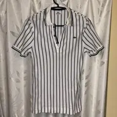 LACOSTE ストライプ ポロシャツ サイズ2