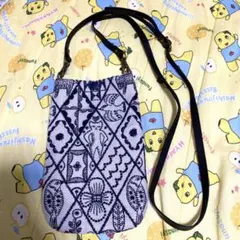 ハンドメイド スマホショルダー
