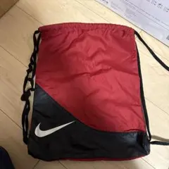 Nike ドローストリングバッグ レッド/ブラック