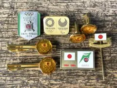 【送料無料!】東京オリンピック　1964 フラッグ　2枚　ビンテージ 東京オリンピック 1964 フラッグ - メルカリ