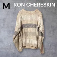 RONCHERESKIN ベージュ M ニット インポート 綿100% USA