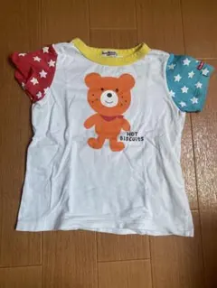 HOT BISCUITS クマ Tシャツ　100のサムネイル