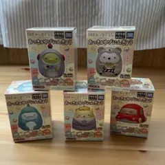 映画すみっコぐらし ツギハギ工場のふしぎなコ おっきなゆびにんぎょう　5種セット