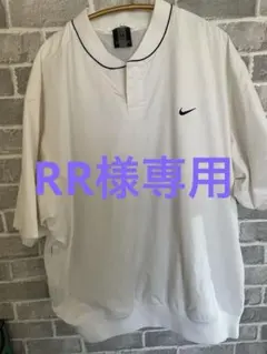 NIKE ゴルフウェア　半袖ナイロンジャケット　白