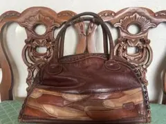 IBIZA イビサ　本革　ボストンバッグ