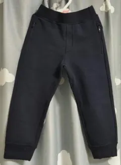 UNIQLO(ユニクロ)⭐️キッズ 100size パンツ 2枚(黒・ネイビー)