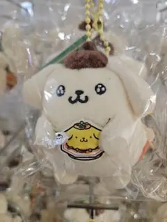 韓国限定 ポムポムプリン ポップアップ キーリング キーホルダー③