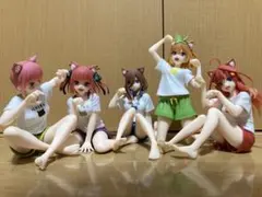 五等分の花嫁∬ Desktop Cute フィギュア　5体セット
