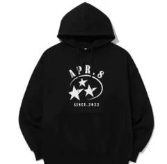 APR.8 star logo hoodie 韓国パーカー FCMM y2k