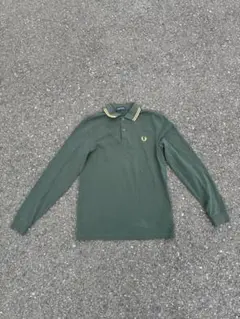 Fred Perry フレッドペリー 長袖ポロシャツ S