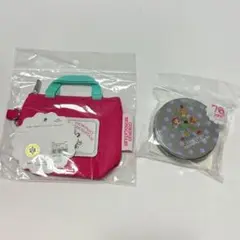 3COINS りぼん スリーコインズ スリコ ご近所物語 ミニトートキーホルダー