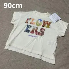 【新品】英語ロゴのTシャツ♡90cmのサムネイル