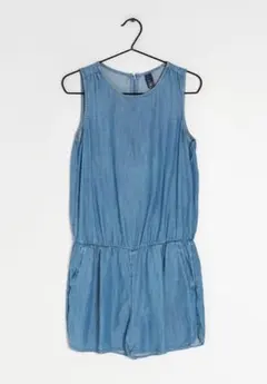 GAP デニム ノースリーブ ロンパース XS