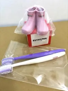 [새상품] 유시몰x헌터 콜라보레이션 칫솔꽂이 핑크