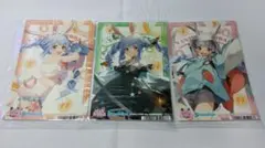 兎田ぺこら　ブロマイド３種セット　人類兎化計画