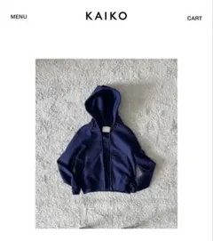 DOUBLE ZIP PARKA "brown"のサムネイル