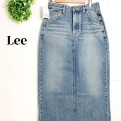 NOBLE 別注 Lee ロングスカート デニム スリット ブルー Mサイズ