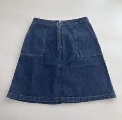 colza デニム台形スカート