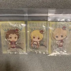 アニカフェ あんさんぶるスターズ アクスタ(天満光・仁兎なずな・真白友也)