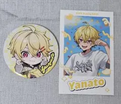 すにすて　やなとさん缶バッチカードセット