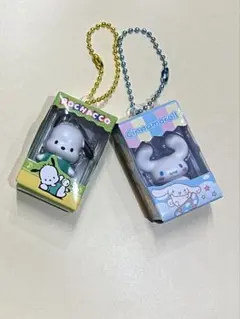 チョコボックス　サンリオ　シナモロール ポチャッコ　キーホルダーセット