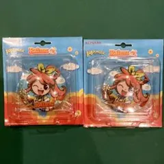 KONAMI pop'n music Raimu 缶バッジ　らいむ　2個セットのサムネイル