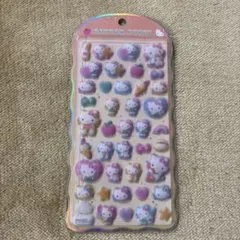 ハローキティ コットンパフィーシール