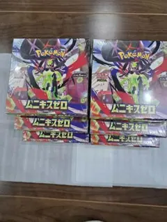 ポケモンカードゲーム ムニキスゼロ 6BOXセット新品未開封シュリンク付き