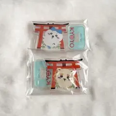 ちいかわ もぐもぐ本舗 京都 アクスタ ハチワレ シーサー