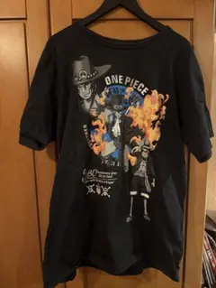 ONEPIECE Tシャツ LL BLUE CROSS ルフィ サボ エースのサムネイル