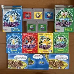 ゲームボーイ ポケットモンスター 4本セット 箱・説明書付きあり