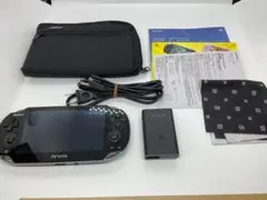 PS Vita PCH-1100 3G/Wi-Fiモデル ブラック 本体セット