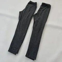 キッズ スパッツ ダークグレー スタイルヒート 110 GU